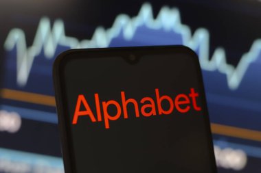 Alfabe Inc. logosu 27 Kasım 2024 'te Amerika Birleşik Devletleri' nin Reno şehrinde bir akıllı telefonun ekranında görünür.