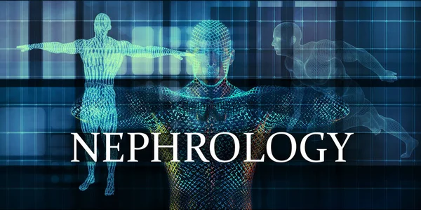 Nefrologie Geneeskunde Onderzoek Als Medisch Concept — Stockfoto