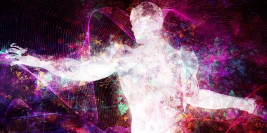 Bilim Kurgu Dünya Dışı Parlayan Uzaylı Yaşam Biçimi