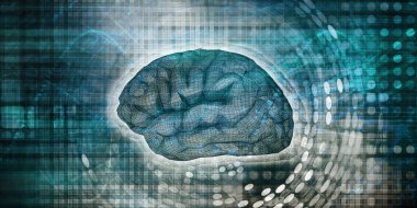 AI İşleme Eğitimi Derin Öğrenme Endüstrisi Konsepti