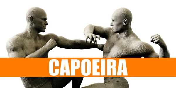 Capoeira Sınıfları Eğitim Savaş Kavramı Arkaplanı — Stok fotoğraf