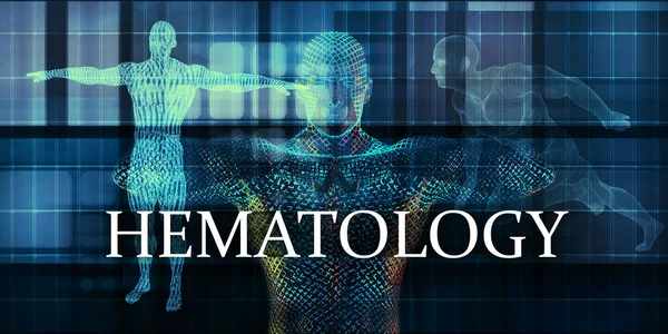 Ematologia Medicina Studio Come Concetto Medico — Foto Stock
