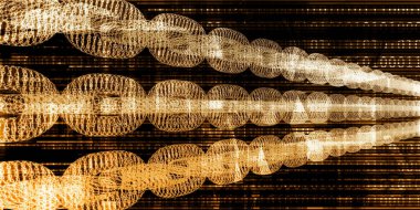 Teknoloji Arkaplan Dijital Enerji Bir Sanat Olarak