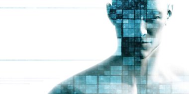 Makine Öğrenme Yapay Zeka Soyut Konsepti