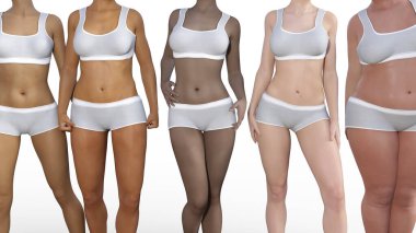 Kadın Vücudu için Güzellik Estetiği Tedavi İlacı