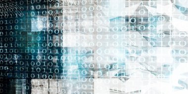 Teknoloji Kavramı Soyut Sunum Arka Plan Yaratıcı Sanat