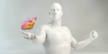 Çevrimiçi Multimedya Sanat Arkaplanı Olarak Yaratıcı