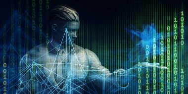 İnternet Verisi Konsept Olarak Ağ Güvenliği