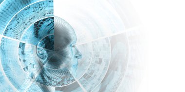 Teknoloji kılavuz soyut bir kavramı sanat olarak