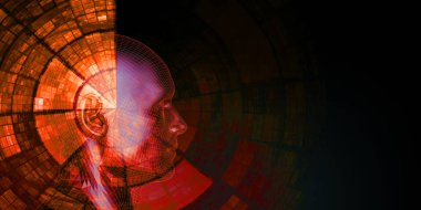 Dijital Araştırma ve Geliştirme ile Bilim Teknolojisi Konsepti