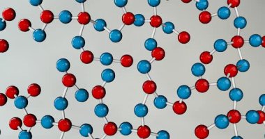 Molekül Yapısı Soyut Arkaplan Bilimi