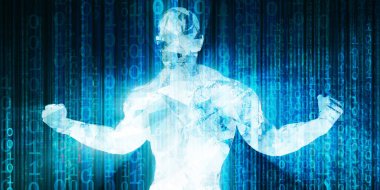 Formda Adam Egzersizli Atletik Eğitim Verisi