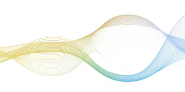 Dijital Dalgalanma Uyum Beyaz Geleceği Yaratan Tasarım