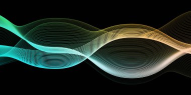 Gelecekçi Parlak Dalgalar Hareket ve Enerji Akışı