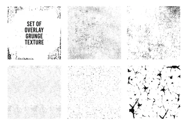 Conjunto Texturas Grunge Superpuestas Varias Superposiciones Textura Imitación Piedra Hormigón — Archivo Imágenes Vectoriales