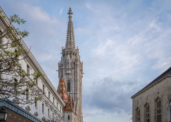 マティアス教会塔 ハンガリー ブダペスト — ストック写真