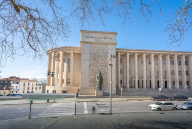 Porto, Portekiz - 5 Şubat 2020: Porto Temyiz Mahkemesi (Tribunal da Relacao do Porto) - Porto, Portekiz