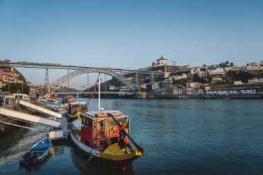 Botlu Douro Nehri, I. Dom Luis Köprüsü ve Pilar Manastırı - Porto, Portekiz