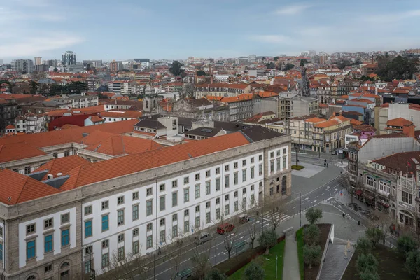 Αεροφωτογραφία Του Porto City University Building Porto Πορτογαλία — Φωτογραφία Αρχείου