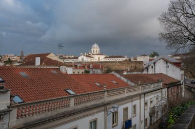 Coimbra Hapishanesi 'nin havadan görünüşü - Coimbra, Portekiz