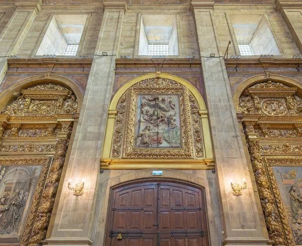 Coimbra Portugal Février 2020 Intérieur Église Queen Isabel Monastère Santa — Photo
