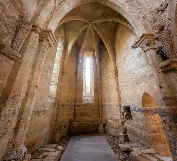 Innenraum Des Klosters Santa Clara Velha Ruinen Coimbra Portugal — Stockfoto