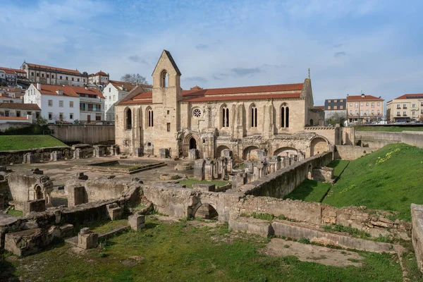 stock image Monastery of Santa Clara-a-Velha Ruins - Coimbra, Portugal