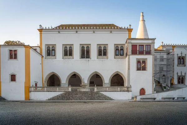 Sintra Portugal Februar 2020 Nationaler Palast Von Sintra Sintra Portugal — Stockfoto
