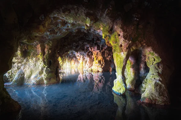Sintra Portogallo Febbraio 2020 Grotta Labirintica Quinta Regaleira Sintra Portogallo — Foto Stock