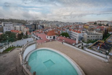Jardim do Torel Garden ve Viewpoint - Lizbon, Portekiz