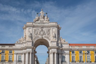 Rua Augusta Kemeri, Praca do Comercio Plaza - Lizbon, Portekiz