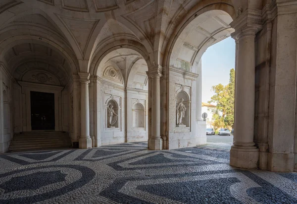 포르투갈 리스본 2020 Arches Palace Ajuda Lisbon Portugal — 스톡 사진
