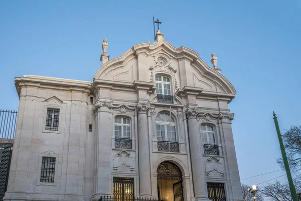 圣安东尼教堂 Igreja Santo Antonio Lisboa 葡萄牙里斯本 — 图库照片