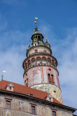 Cesky Krumlov Kale Kulesi - Cesky Krumlov, Çek Cumhuriyeti