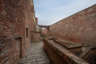 Brno, Çek Cumhuriyeti - 8 Ekim 2019: Spilberk Castle Casemates - Brno, Çek Cumhuriyeti
