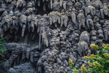Prag, Çek Cumhuriyeti - 26 Eylül 2019: Wallenstein Garden Grotto - Prag, Çek Cumhuriyeti