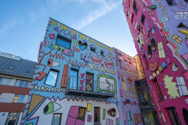 Brunswick, Germany - Jan 15, 2020: Happy Rizzi House - Braunschweig, Lower Saxony, Germany