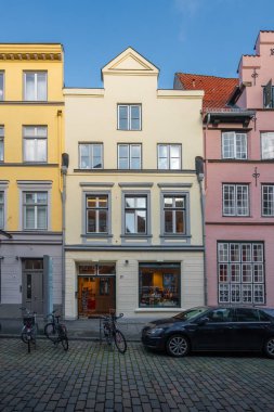 Lubeck, Germany - Jan 10, 2020: Gunter Grass House - Lubeck, Germany