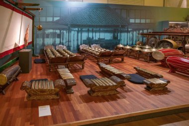 Hannover, Almanya - 12 Ocak 2020: Aşağı Saksonya Devlet Müzesi (Landesmuseum) İç ve İnsan Dünyaları Kanadı - Hanover, Aşağı Saksonya, Almanya