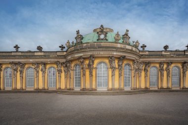 Potsdam, Germany - Sep 13, 2019: Sanssouci Palace - Potsdam, Brandenburg, Germany