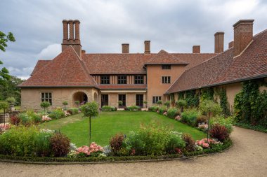 Potsdam, Germany - Sep 13, 2019: Cecilienhof Palace - Potsdam, Brandenburg, Germany