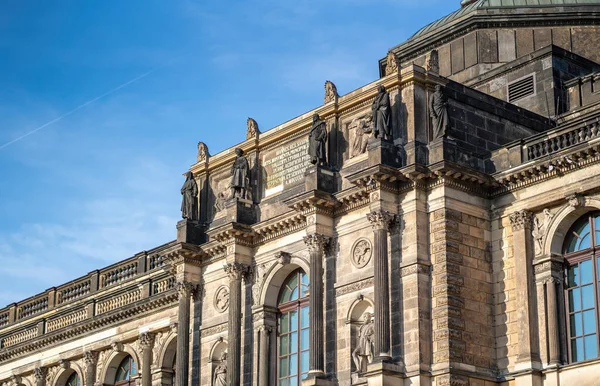 Drezno Niemcy Września 2019 Semper Gallery Sempergalerie Pałacu Zwinger Drezno — Zdjęcie stockowe