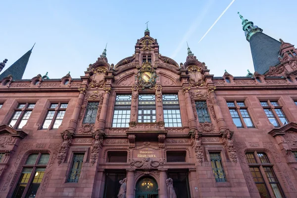 Biblioteca Universidade Heidelberg Heidelberg Alemanha — Fotografia de Stock