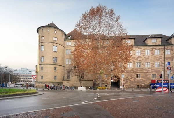 Stuttgart Německo Prosince 2019 Starý Hrad Altes Schloss Landesmuseum Wurttemberg — Stock fotografie