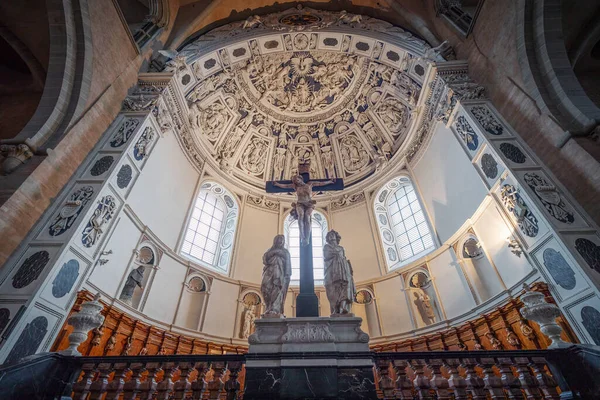 Trier Germany Jan 2020 Cross Trier Cathedral Interior Trier Germany — 스톡 사진