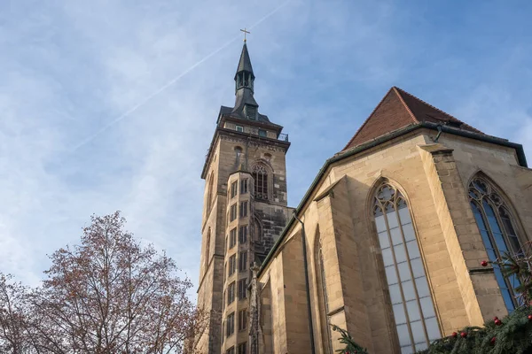 Stiftskirche Collegiate Church Штутгарт Германия — стоковое фото