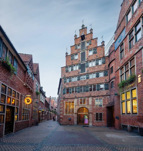 stock image Bremen, Germany - Jan 7, 2020: Roselius House (Roselius Haus) at Bottcherstrasse Street - Bremen, Germany