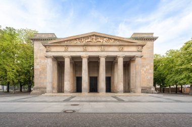 Unter den Linden Bulvarı 'nda Neue Wache (Yeni Muhafız) Binası - Berlin, Almanya