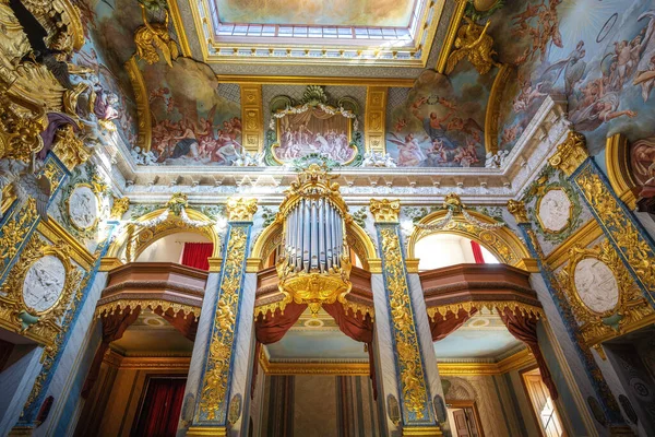 Berlin Germany Sep 2019 Pipe Organ Palace Chapel Charlotte Tenburg — стокове фото
