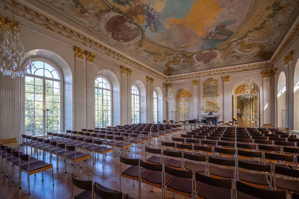 Berlim Alemanha Setembro 2019 White Hall Charlottenburg Palace Interior Berlim — Fotografia de Stock